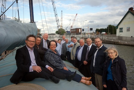 Alyson Linnegar at her launch event on the Spider T